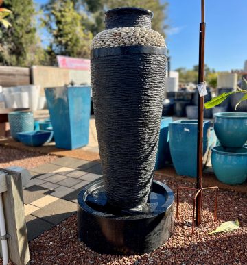 Terrazzo Urn Water Feature - Image 2