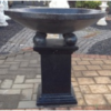 Terrazzo Plain Birdbath