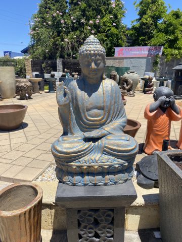 Sitting Buddha - Front Hand Up