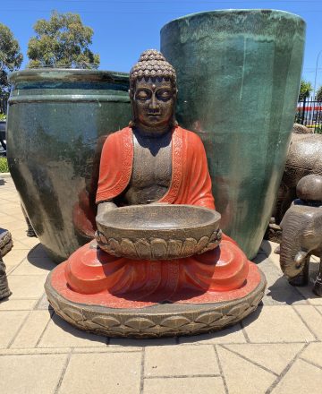 Sitting Buddha with Big Bowl