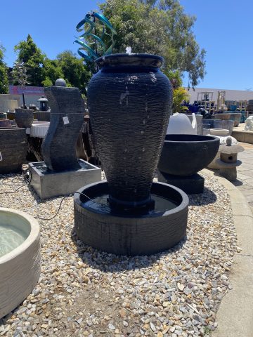 Gucci Ripple Pot Water Feature- Casted Stone - Image 2