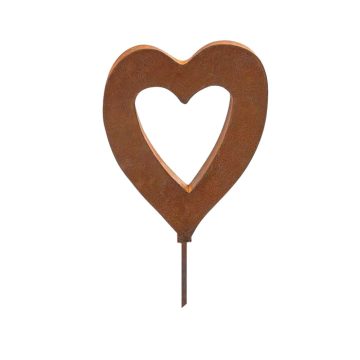 Rust Heart Sculpture -Small