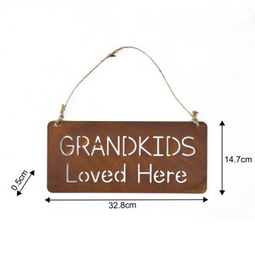 Grandkids Loved Here Wall Art - Image 2