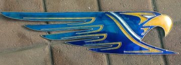 West Coast Eagles 60cm - Wall Art