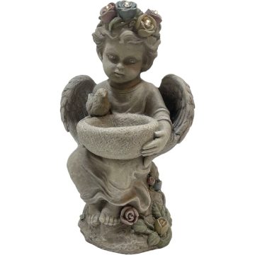 Angel Birdfeeder- Solar Lights