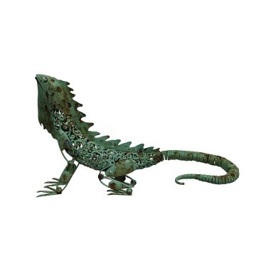 Large Australian Bearded Dragon- Green