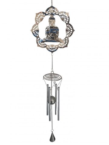 Meditating Buddha Windchime