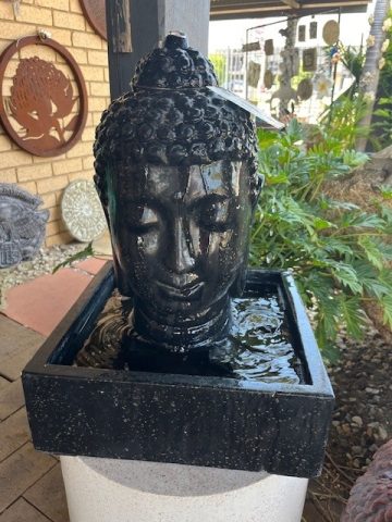 Buddha Head Water Feature 50cm - Image 2