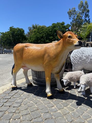 Fiberglass Cattle - Lg Cow