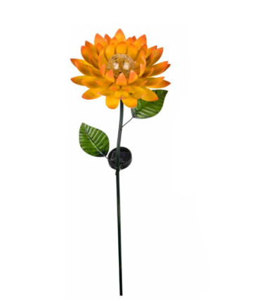 Solar Light- Yellow Lotus