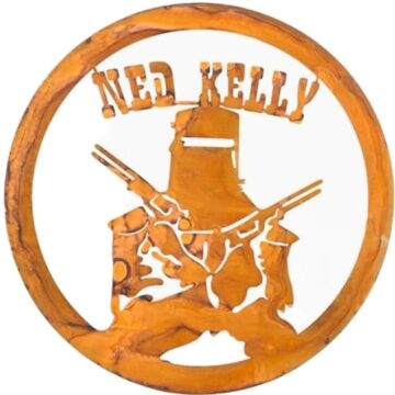 Ned Kelly Wall Round Wall Art