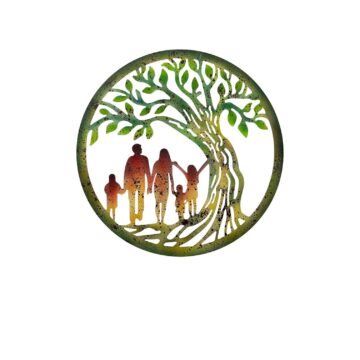 Laser Cut Family & Tree of Life Wall Art