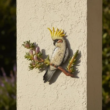 Coloured Cockatoo - Wall Art