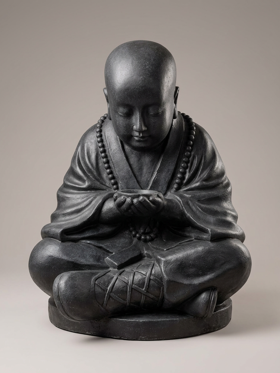 Shaolin Monk with Bowl - Image 2