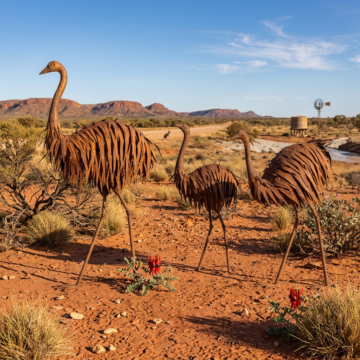 Emu/Ostrich Rust - Small