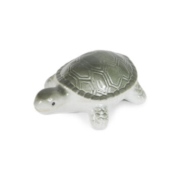 Floating Turtle Porcelain Med