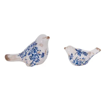 Bird Ceramic Blue S/2