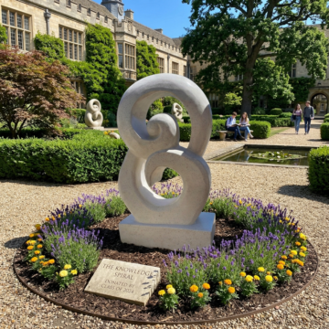 Abstract Statue - White